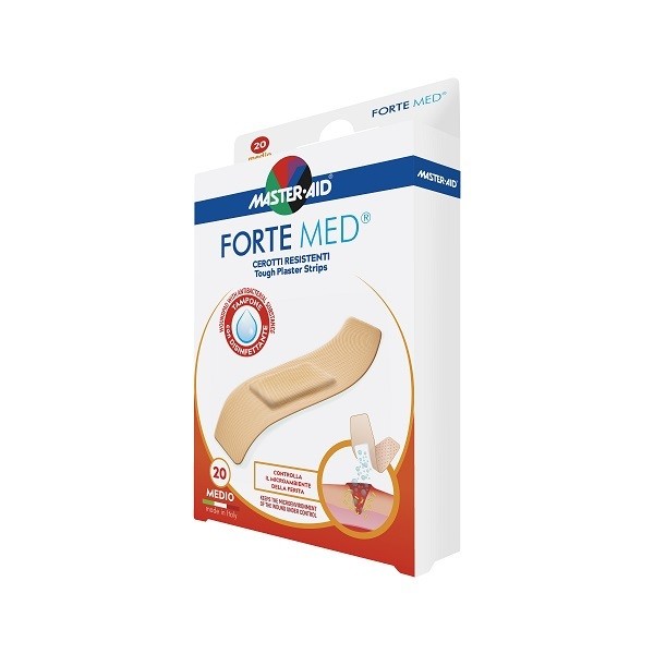 Master-Aid Forte Med Plasturi Ultra Rezistenti 78/20mm x 20buc Pietrasanta