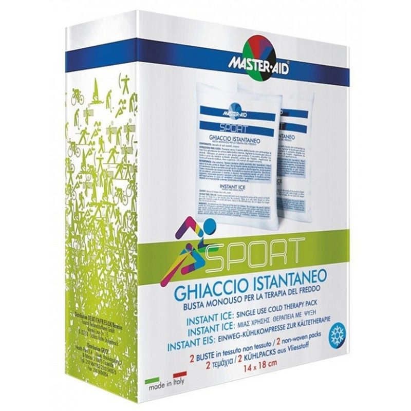 Master-Aid Sport Instant Ice pt Terapia Rece 14cm/18cm x 2buc