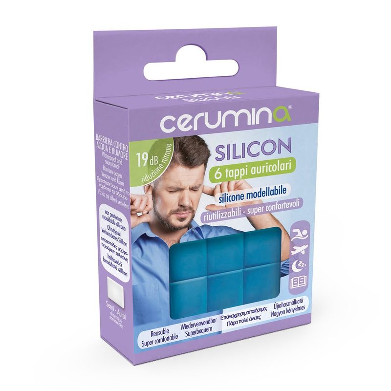 Cerumina Silicon Dopuri pt Urechi din Silicon Modelabil x 6buc Pietrasanta