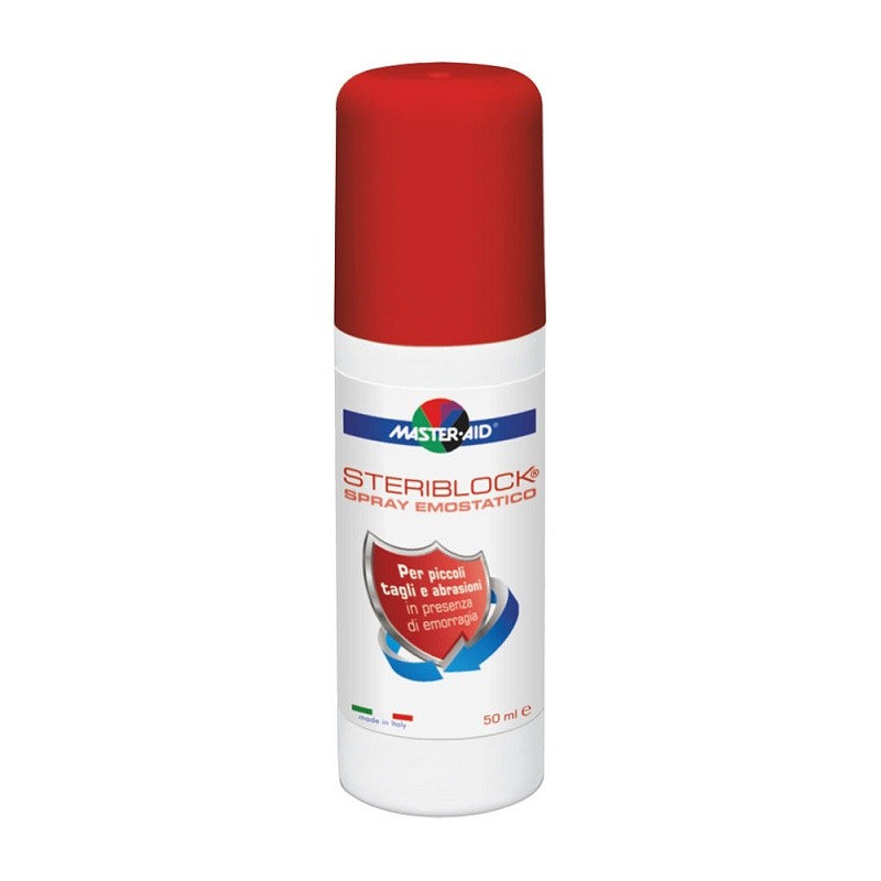 Master-Aid Steriblock Spray Hemostatic 50ml Pietrasanta
