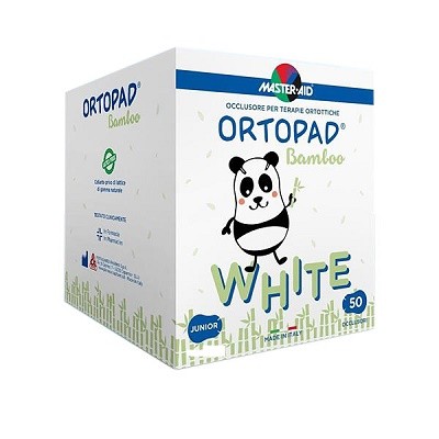 Master-Aid Ortopad White Ocluzor Copii 76/54mm x 50buc Pietrasanta