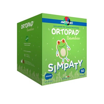 Master-Aid Ortopad Simpaty Ocluzor Copii Junior 67/50mm x 50buc Pietrasanta
