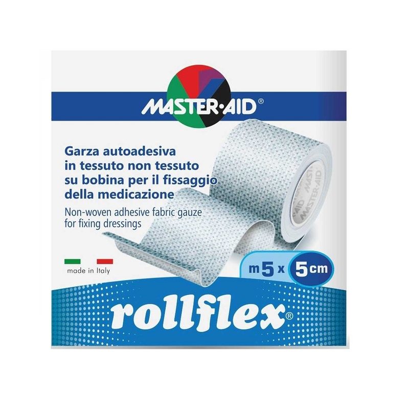 Master-Aid Rollflex Leucoplast Material Netesut 5m/5cm Pietrasanta