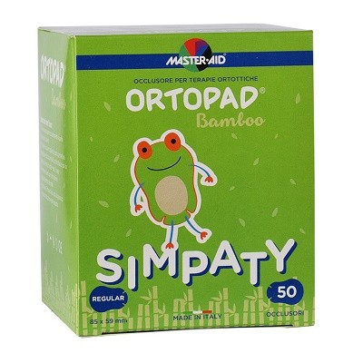 Master-Aid Ortopad Simpaty Ocluzor Copii Regular 85/59mm x 50buc Pietrasanta
