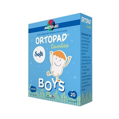Master-Aid Ortopad Soft Ocluzor Copii Boys Junior 67/50mm x 20buc Pietrasanta