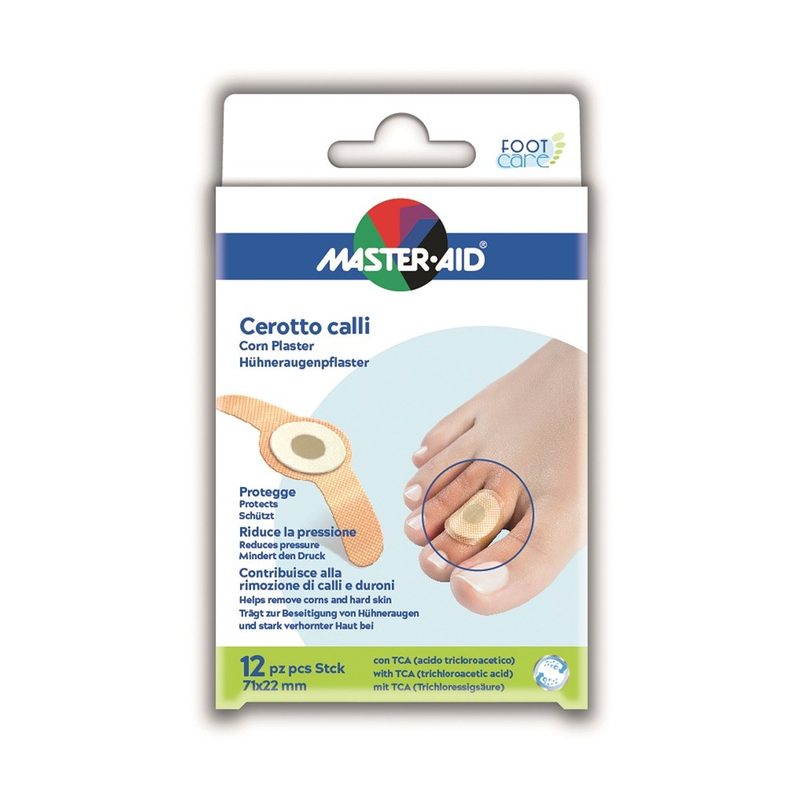 Master-Aid Foot Care Plasturi pt Bataturi x 12buc Pietrasanta