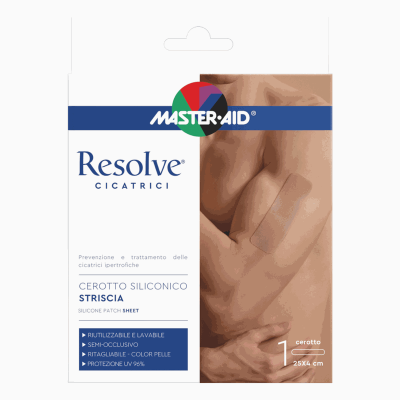 Resolve Skin Plasture Cicatrici Spf 50+ 25x4cm x 1buc
