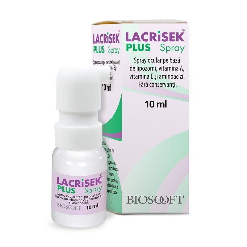 Lacrisek Plus Spray Ocular 10ml Biosooft