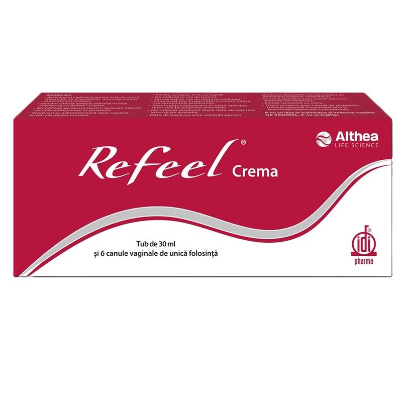 Refeel Crema 30ml x 6canule vaginale Althea Life Science