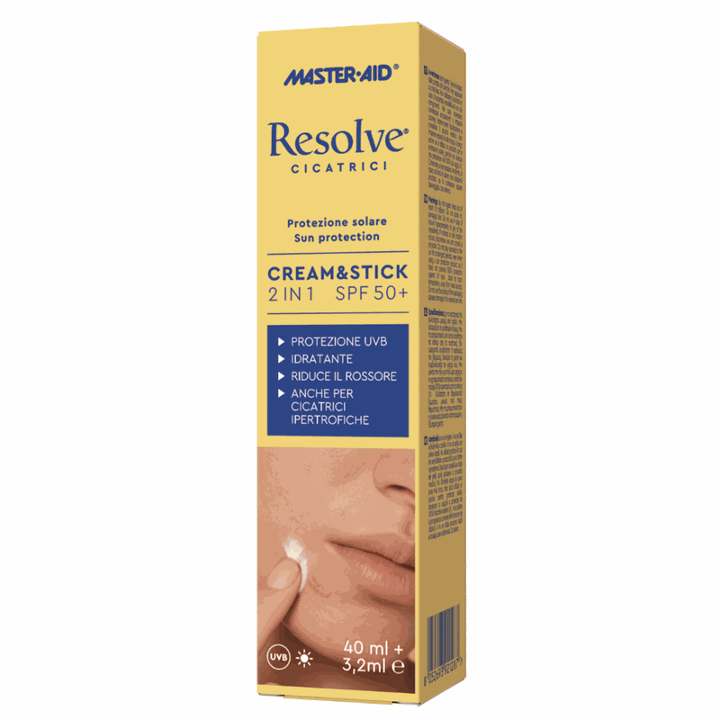 Resolve Cicatrici 2in1 Cream&Stick SPF50+ 40ml+3,2ml