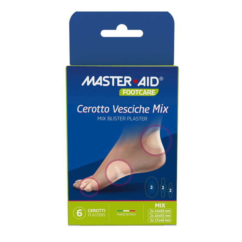 Master-Aid Plastur Vezicule Hidrocoloid Mix x 6buc Pietrasanta