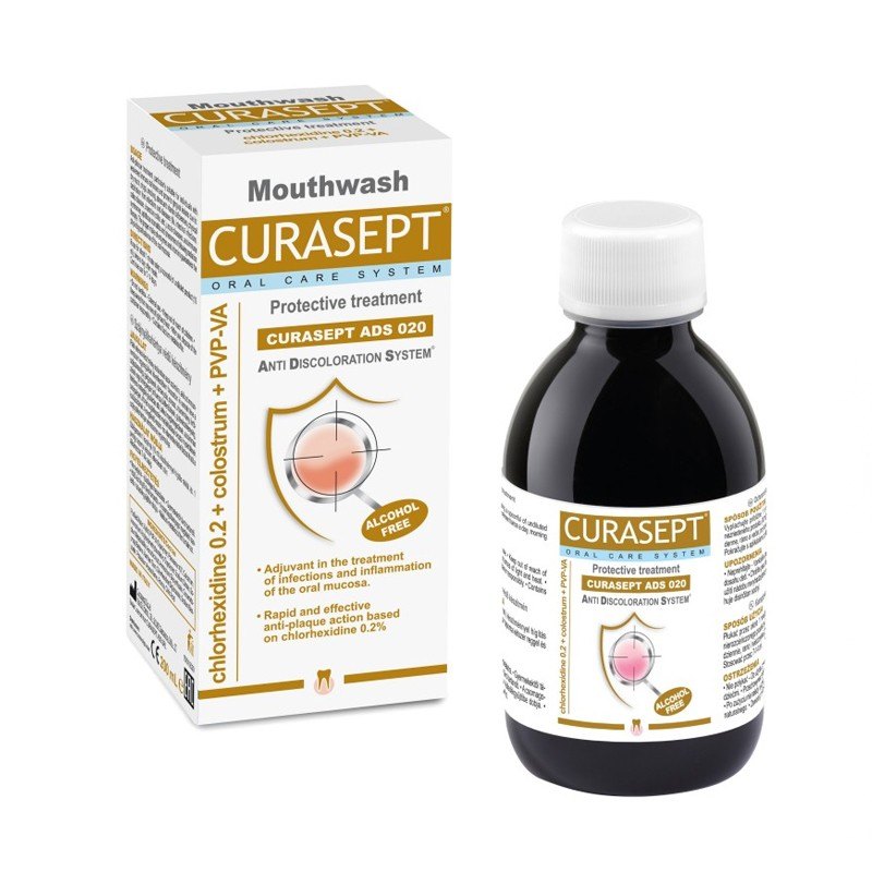 Curasept Apa de Gura Ads 020 Protective 200ml