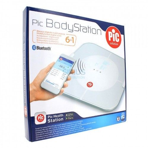 Pic Cantar Electronic Multifunctional  BodyStation 6in1 cu Conectare Bluetooth