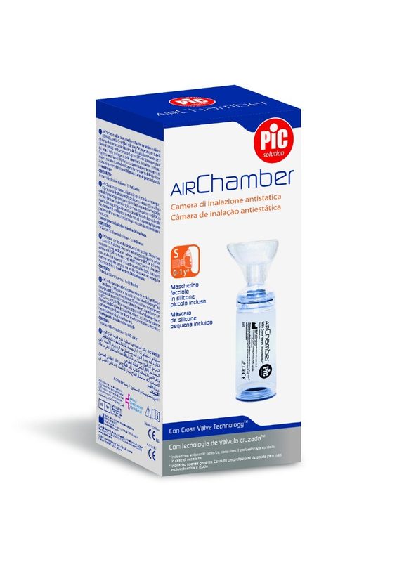 Pic Camera de Inhalare Antistatica cu Masca S (0-1an)
