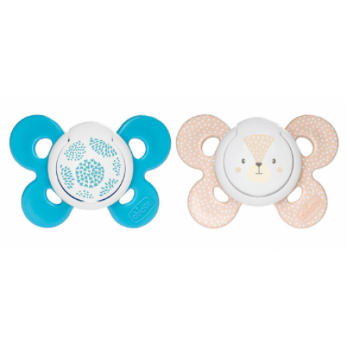 Chicco 74911-7 Suzeta Physio Comfort Silicon 6-16l baieti