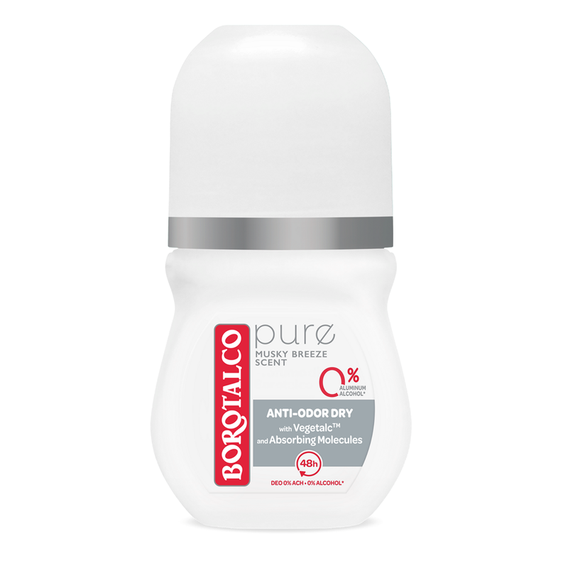 Borotalco Deodorant Roll-On Pure Musky Breeze 50ml