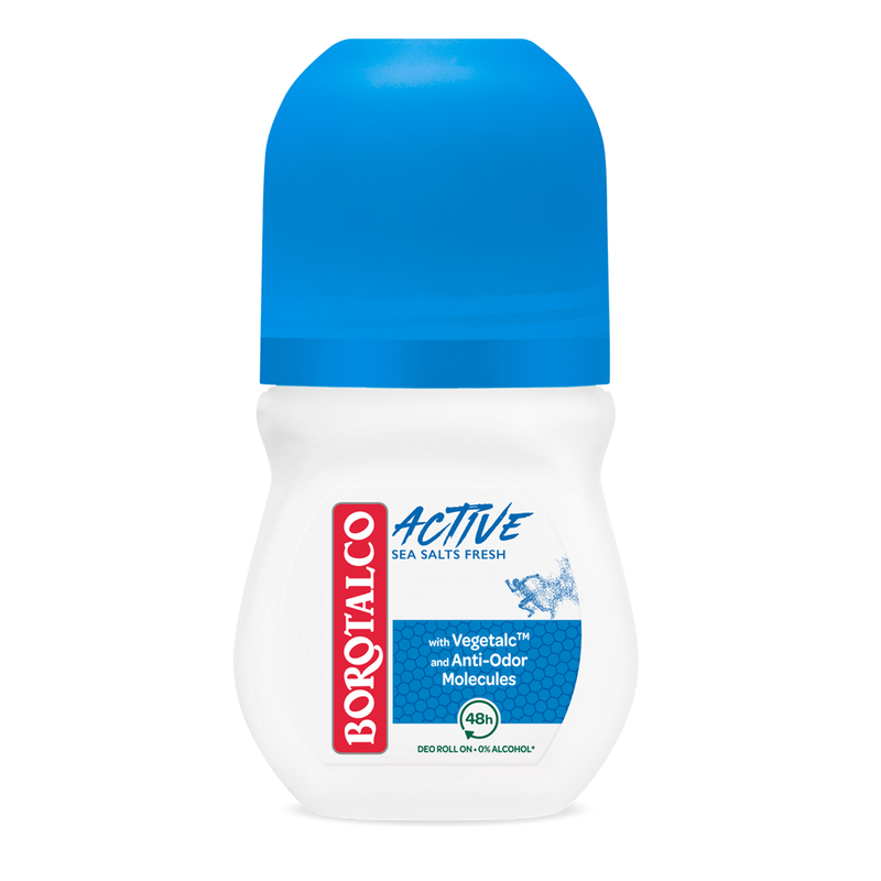 Borotalco Deodorant Roll-On Active Sea Salts 50ml