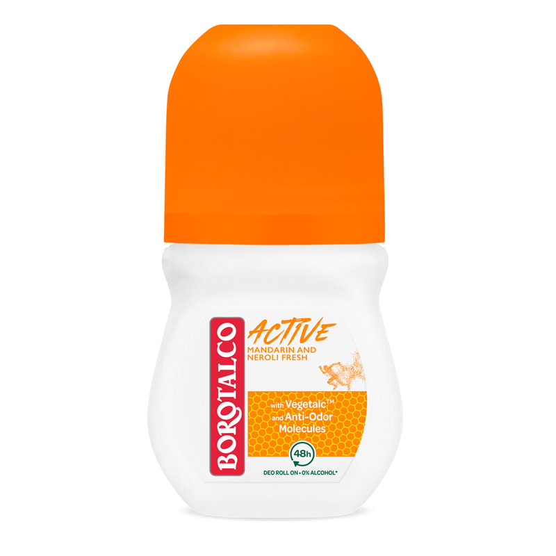 Borotalco Deodorant Roll-On Active Mandarine si Neroli 50ml