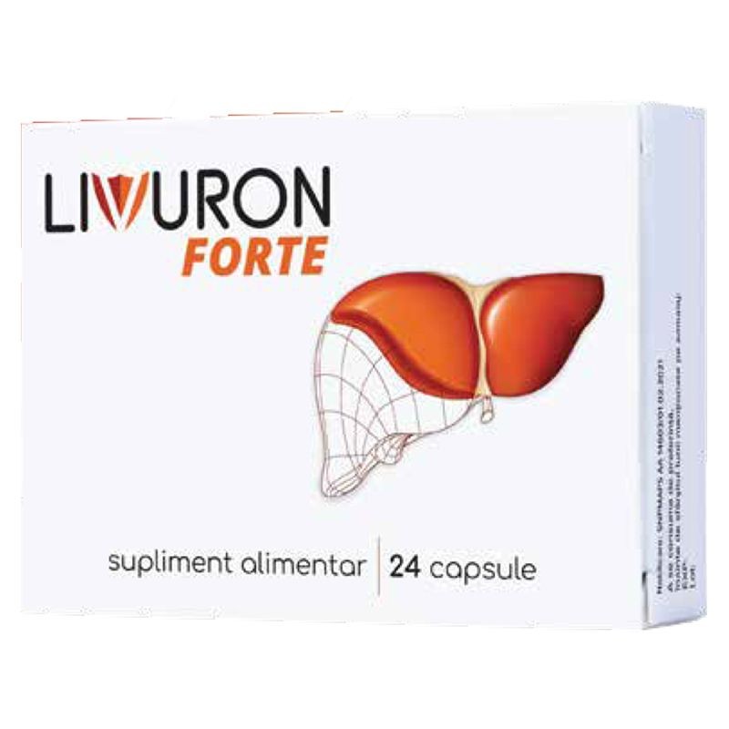 Livuron Forte x 24cps Naturpharma