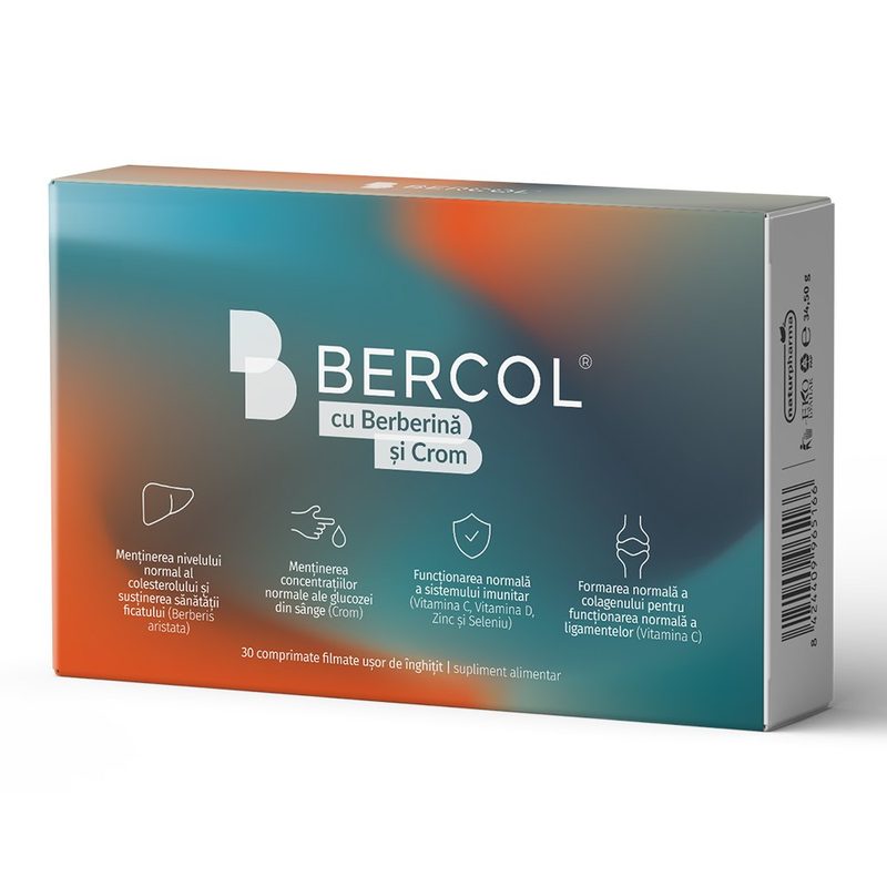 Bercol x 30cpr film Naturpharma