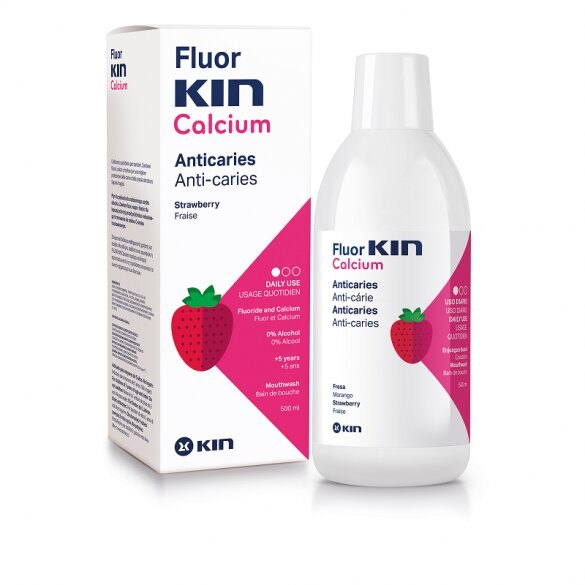 Kin Fluor Calcium Apa de Gura pt Copii 500ml