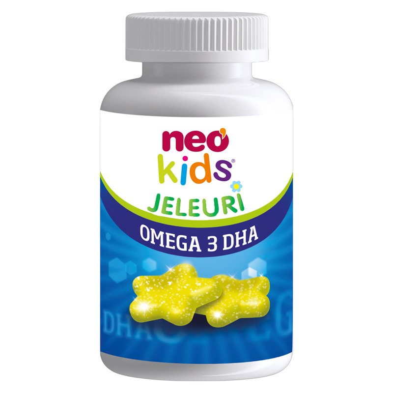 Neo Kids Jeleuri Omega 3 DHA x 30buc