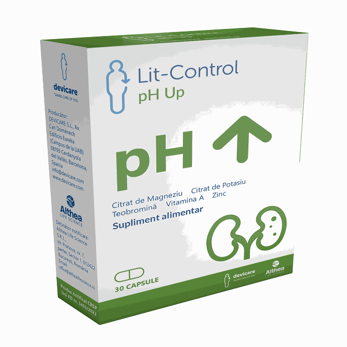 Lit-Control pH Up x 30cps Althea Life Science
