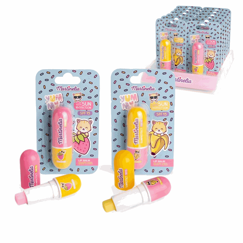 Martinelia Yummy Balsam Buze SPF15 Capsuna 3,5g