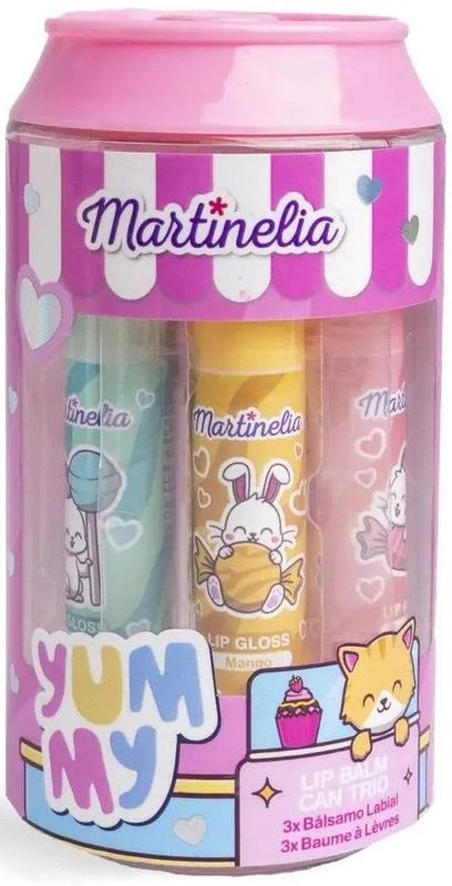 Martinelia Yummy Set Balsam de Buze x 3buc