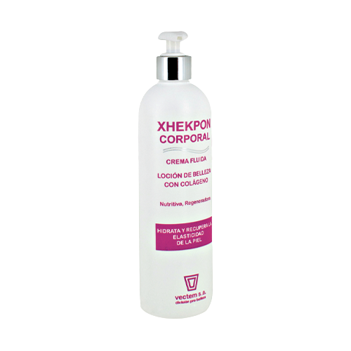Xhekpon Corporal Lapte de Corp Hidratant cu Colagen si Aloe Vera 400ml Vectem
