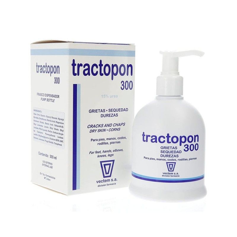 Tractopon Crema 15% Uree 300ml Vectem