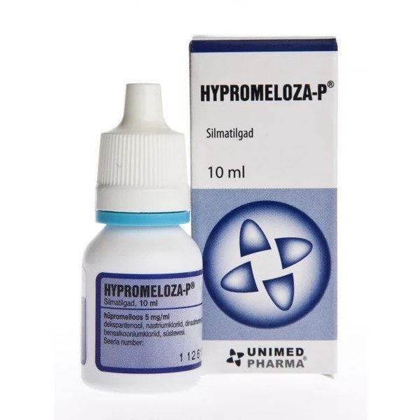 Hypromeloza P 5mg/ml pic oft sol 10ml Unimed
