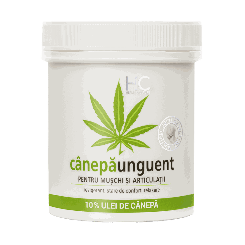 HempCream Unguent cu 10% Ulei de Canepa 250ml