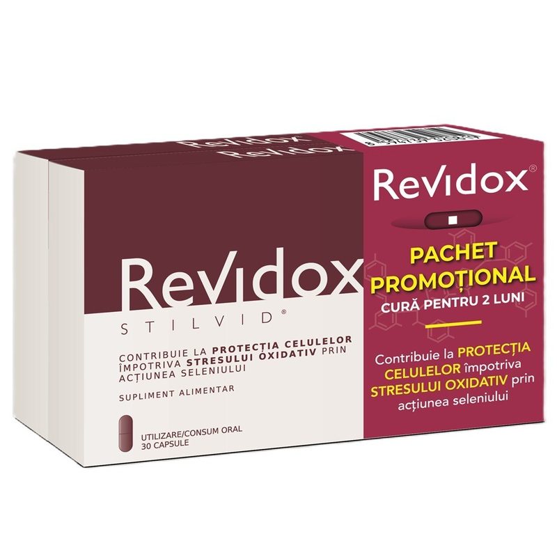 Revidox x 30cps 1+1 Pachet Avantajos Actafarma