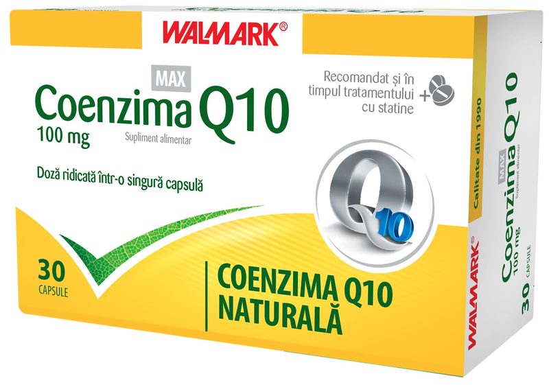 Walmark Coenzima Q10 Max 100mg x 30cps
