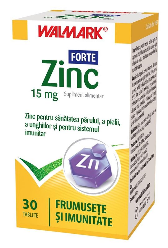 Walmark Zinc Forte 15mg x 30cpr