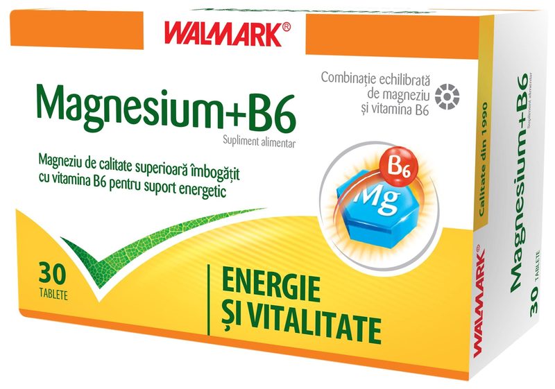 Walmark Magnesium + B6 x 30cpr