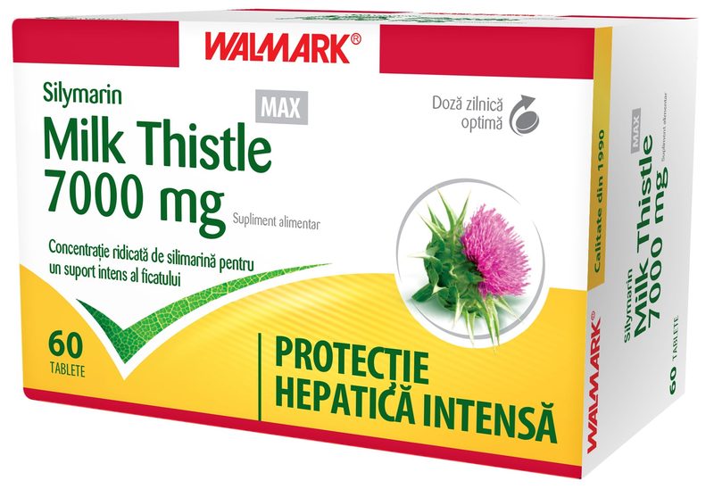 Walmark Silymarin Milk Thistle Max 7000mg x 60cpr film