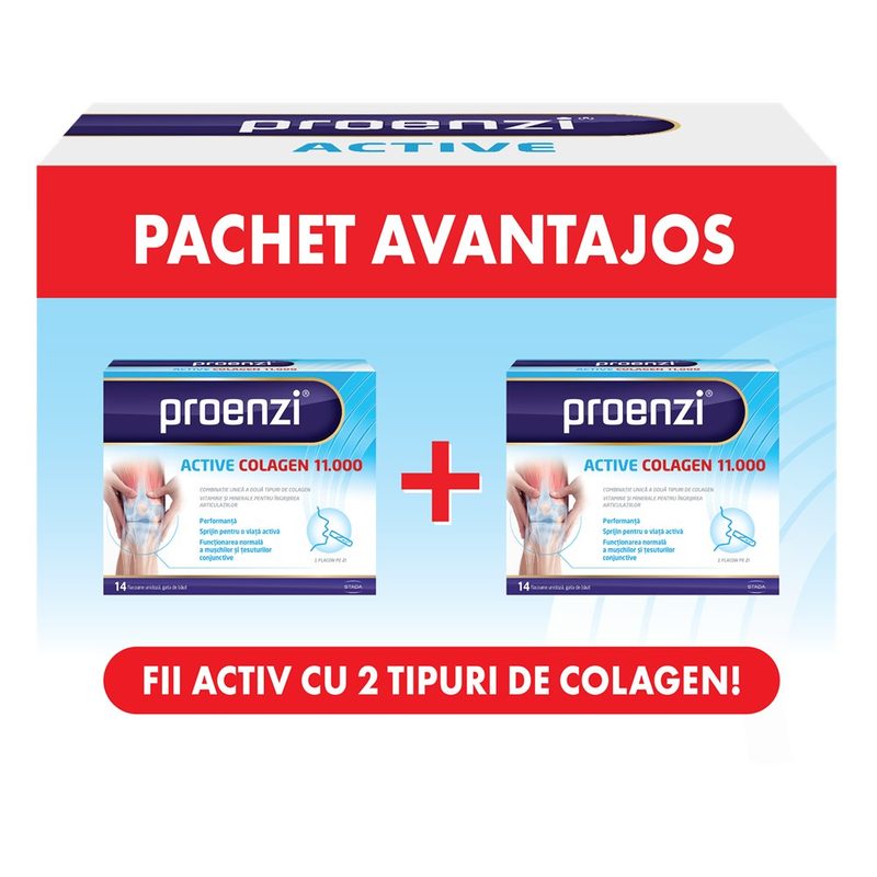 Walmark Proenzi Active 2 x 14flac Pachet Avantajos