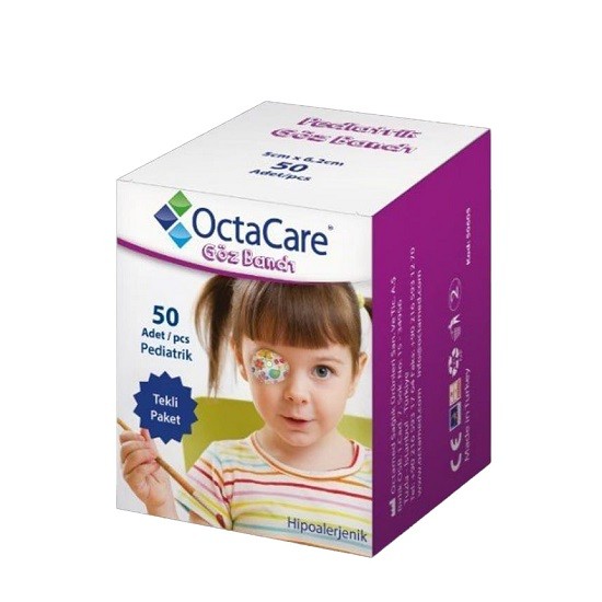 OctaCare Plasturi Oculari Fete 5 x 6,2 cm x 50buc