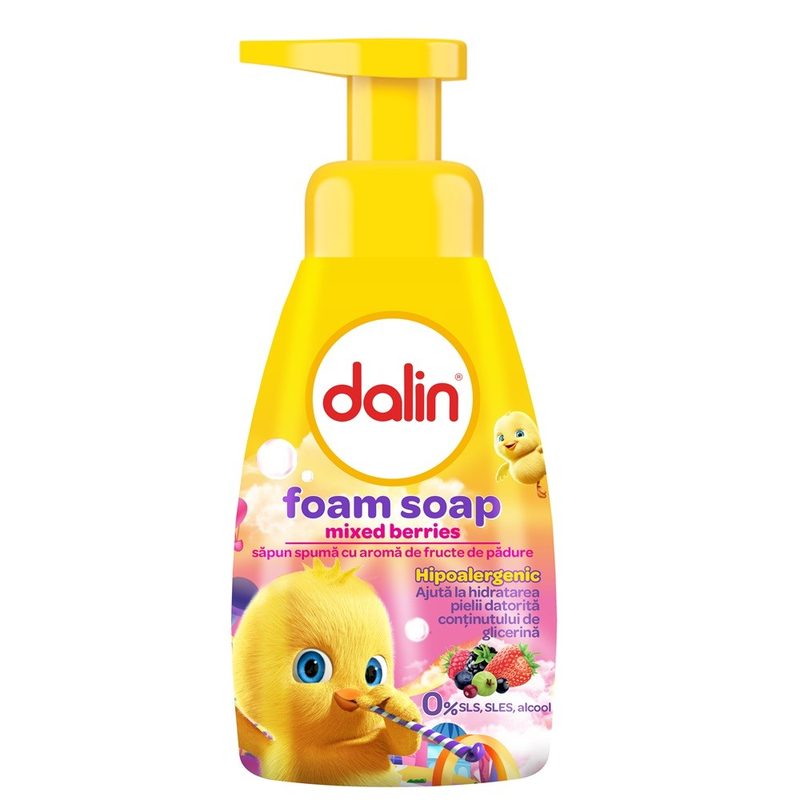 Dalin Sapun Spuma Fructe de Padure 200ml