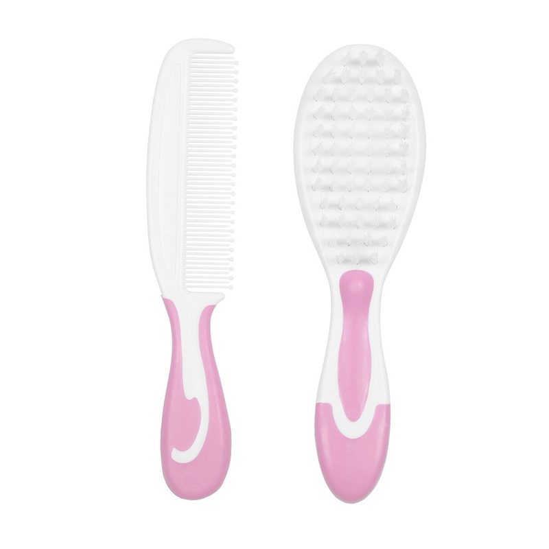 WeeBaby Set Perie+Pieptan Roz 803