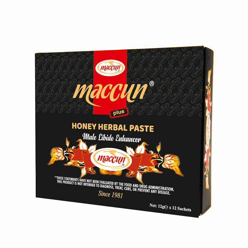 Afrodisiac Maccun Honey Herbal Paste 12plicuri x 12gr 100% Natural