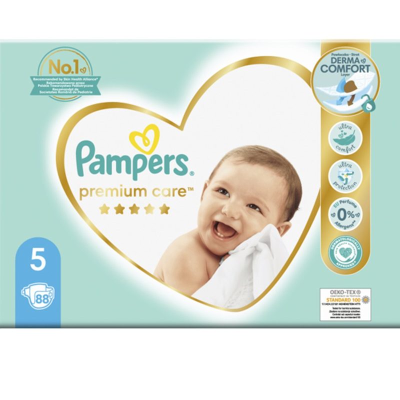 Pampers Premium Care Junior 5 (11-16) x 88buc