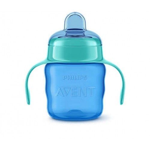 Avent Philips SCF551/03 Cana cu Tetina Moale si Manere +6luni Fete 200ml