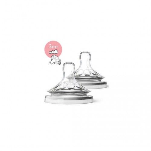 Avent Philips SCF045/27 Tetina Natural Ultra Soft Orificiu Variabil x 2buc