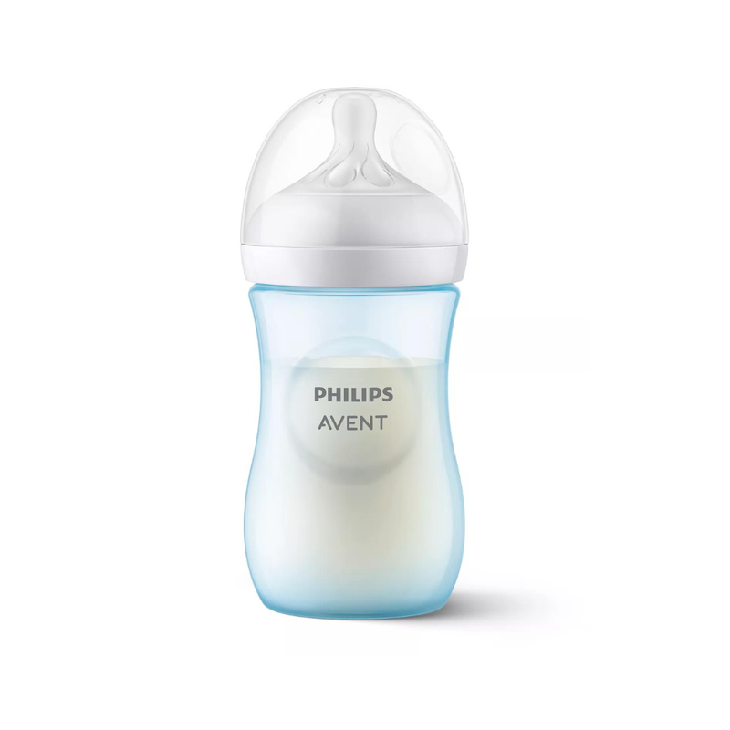 Avent Philips SCY903/21 Biberon Natural Response Albastru +1luna 260ml