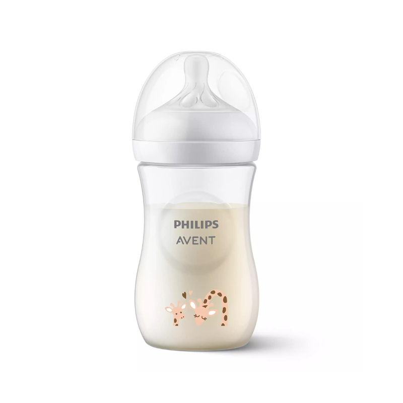 Avent Philips SCY903/66 Biberon Natural Response Girafa +1luna 260ml