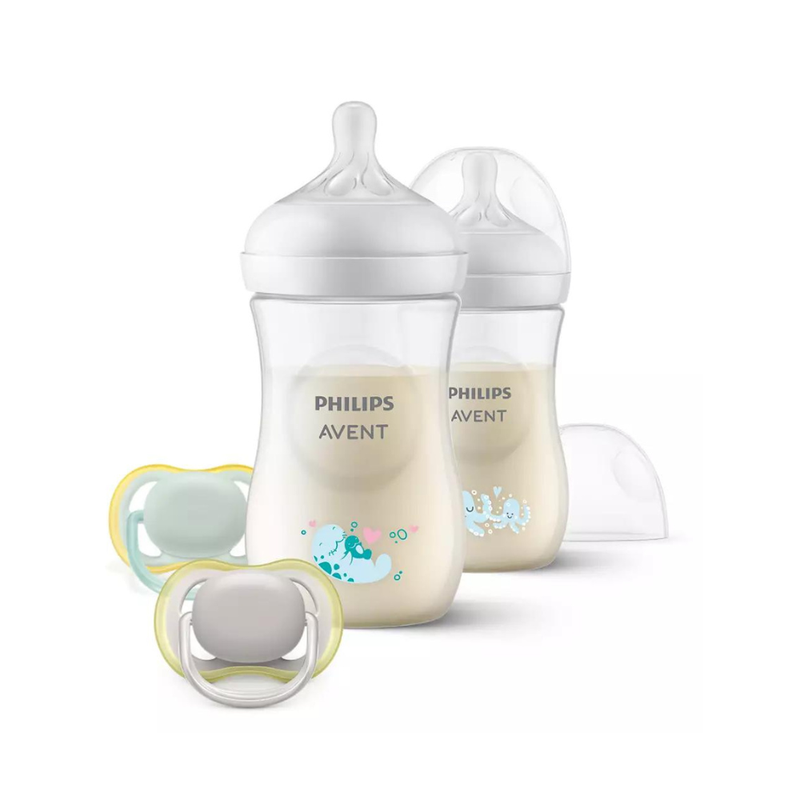Avent Philips SCD837/11 Set Biberoane Natural Response x 2buc+Suzete x 2buc