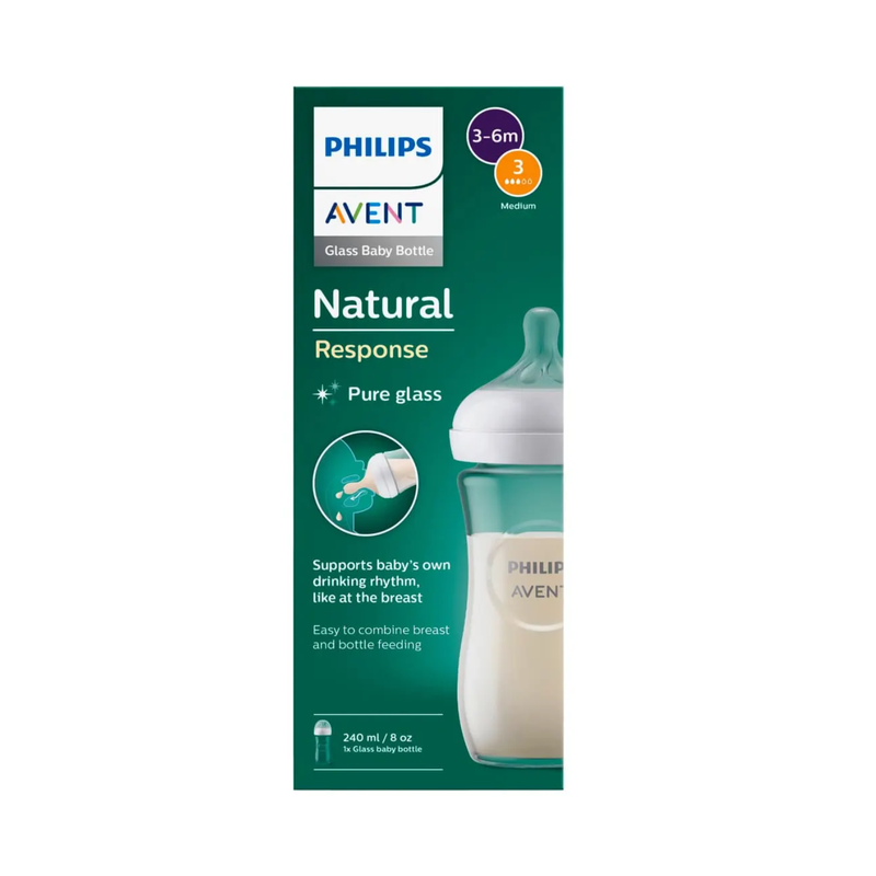 Avent Philips SCY933/01 Biberon Natural Response Sticla 240ml